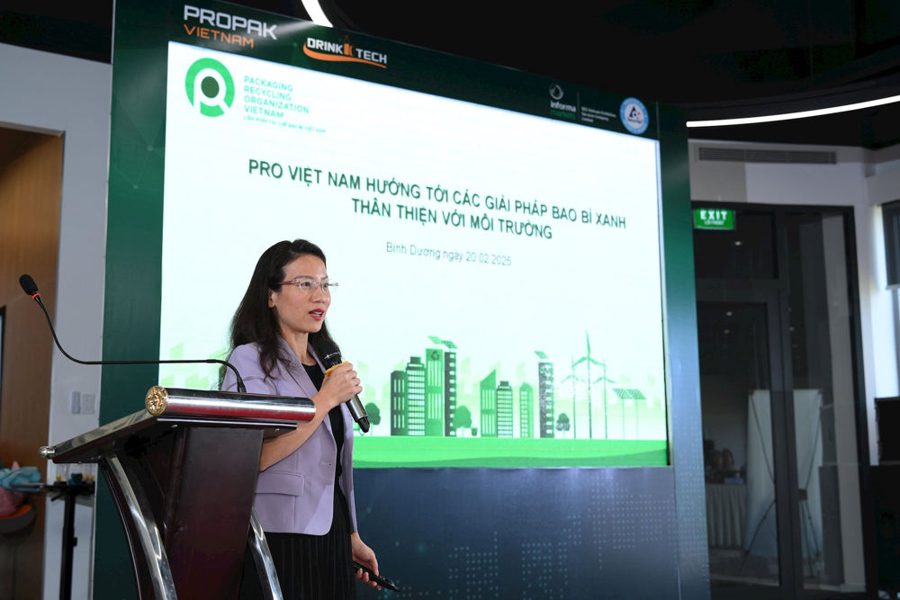 Bà Chu Thị Kim Thanh - Giám đốc Vận hành Liên minh Tái chế Bao bì Việt Nam (PRO Việt Nam), cho rằng, không chỉ là trách nhiệm của doanh nghiệp, tái chế cần sự chung tay của toàn xã hội
