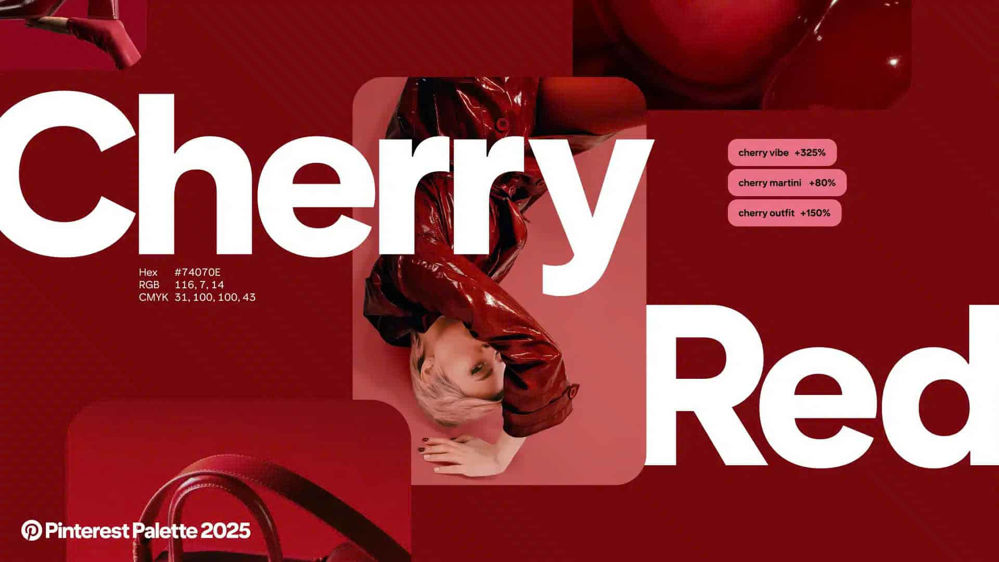 Cherry Red - Màu đỏ anh đào được lấy cảm hứng từ xu hướng "Cherry Coded"