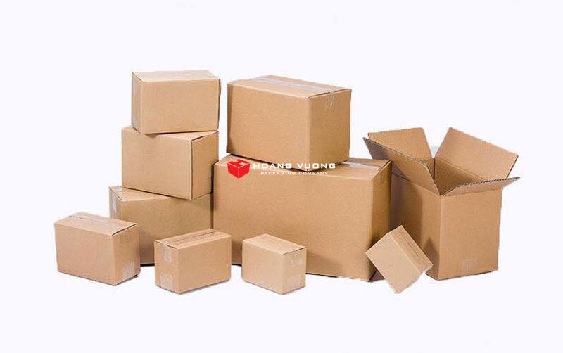 Bao bì giấy Hoàng Vương chuyên sản xuất thùng carton gói hàng online